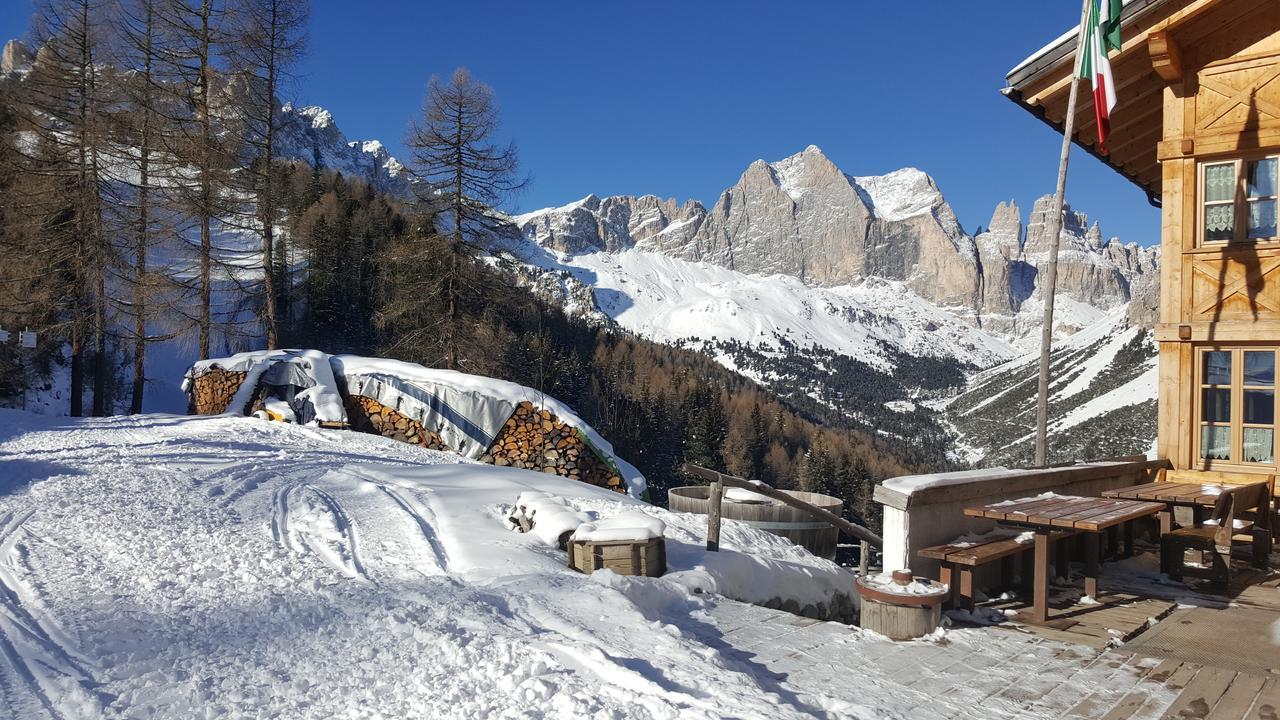 Rifugio Negritella Hotell Pozza di Fassa Eksteriør bilde